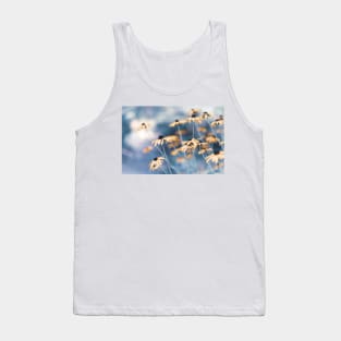 Late Summer  Yellow Flowers Tank Top